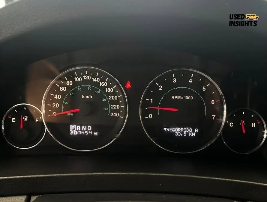 Reset Oil Life on Jeep Cherokee