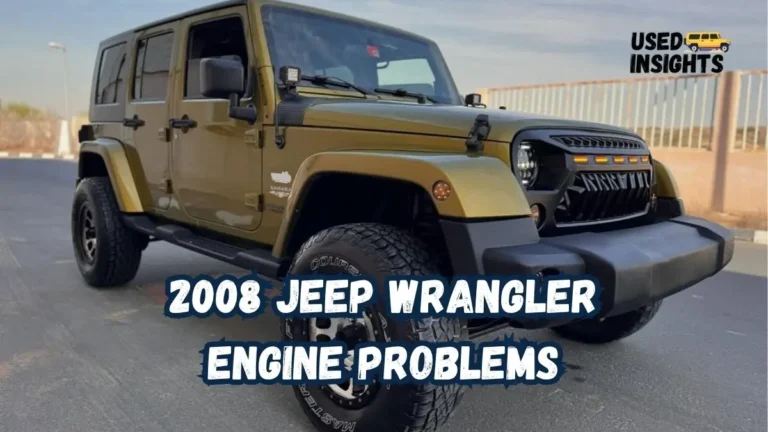 2008 Jeep Wrangler Engine Problems
